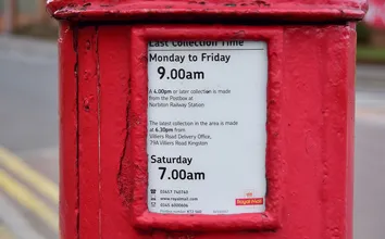 Post Box Collection Times Kingston